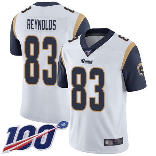Los Angeles Rams Limited White Men Josh Reynolds Road Jersey NFL Football #83 100th Season Vapor Untouchable->los angeles rams->NFL Jersey